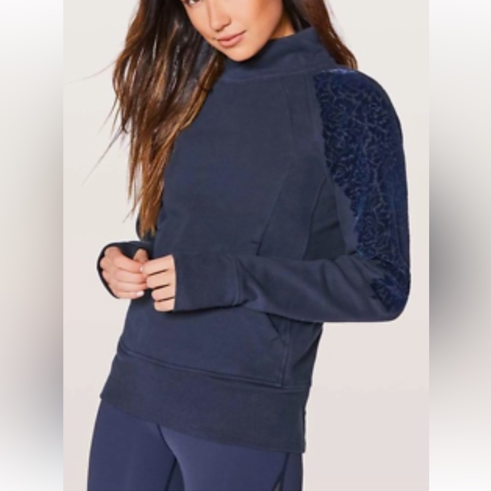 Lululemon Floral Flock Pullover